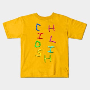 Childish Magnets Kids T-Shirt